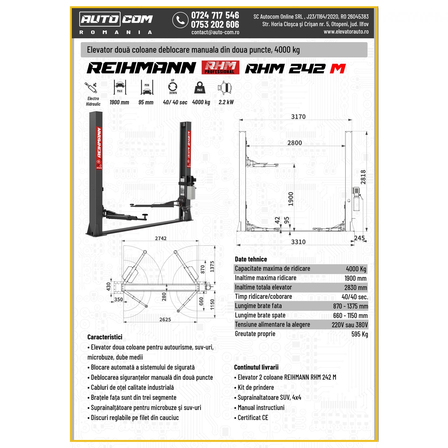 REIHMANN RHM 242 M REIHMANN RHM 242 M