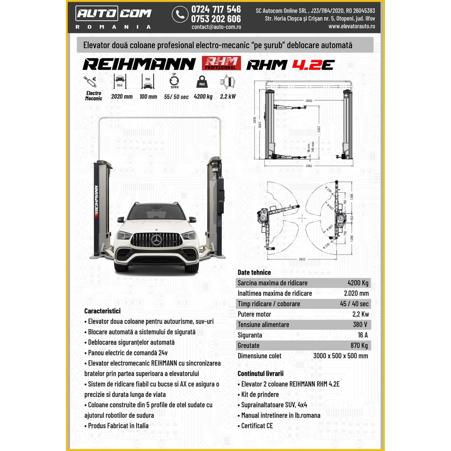 REIHMANN RHM 4.2E REIHMANN RHM 4.2E