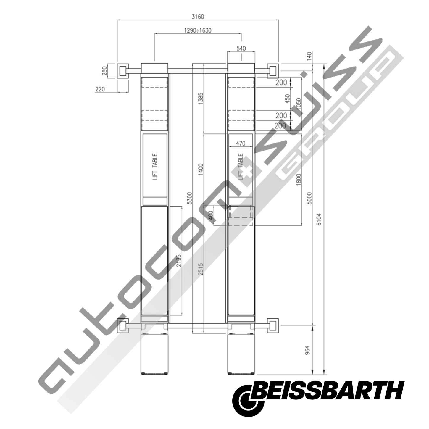 Beissbarth VLH 4840LA Beissbarth VLH 4840LA