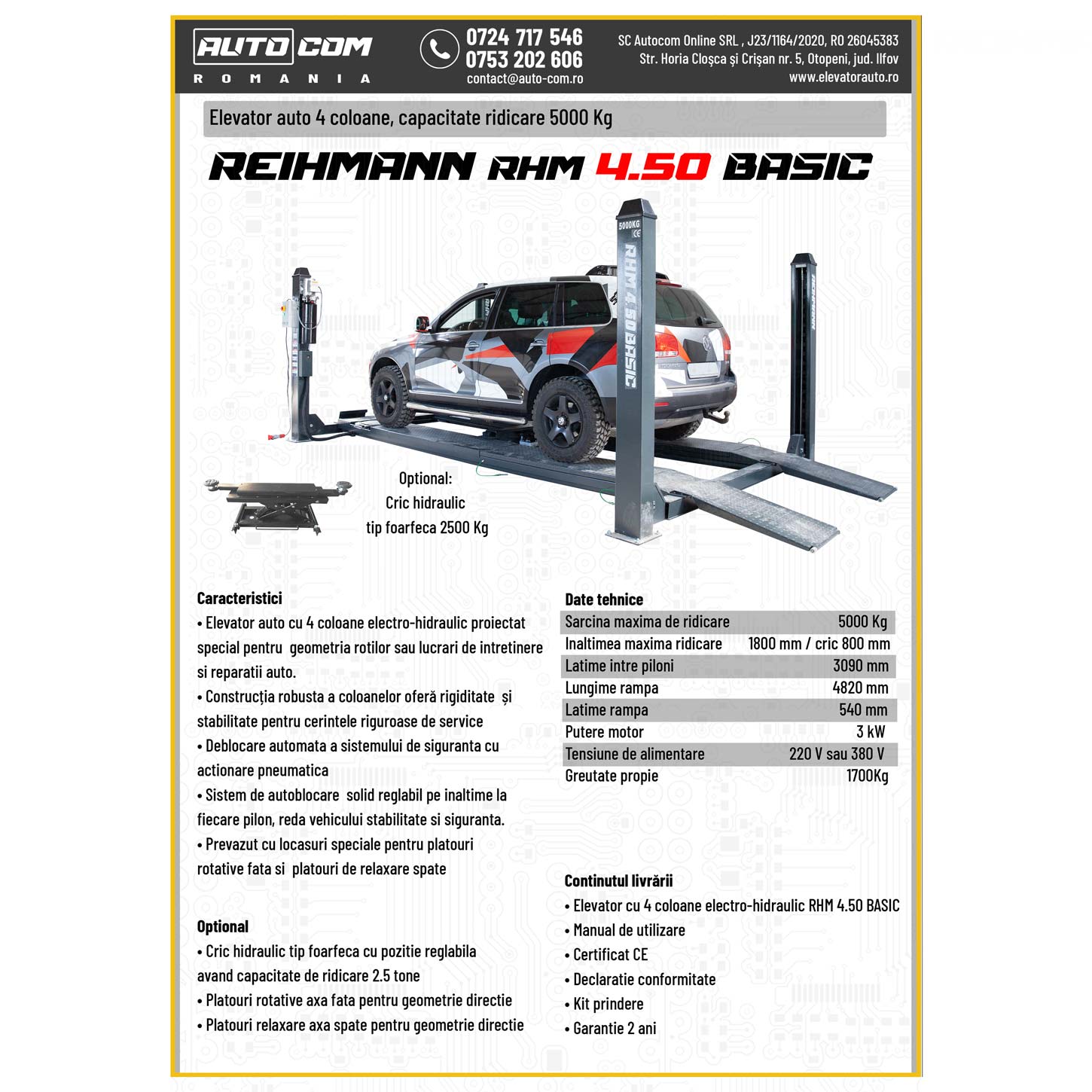 REIHMANN RHM 4.50 BASIC REIHMANN RHM 4.50 BASIC