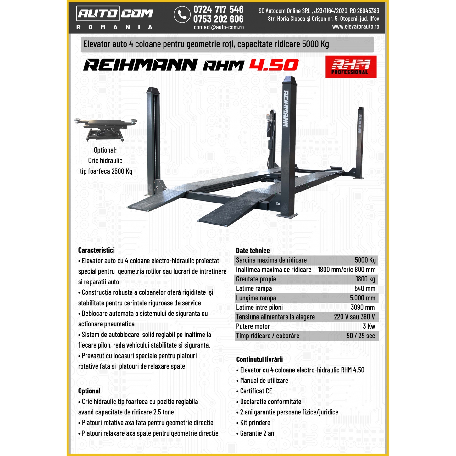 REIHMANN RHM 4.50 REIHMANN RHM 4.50