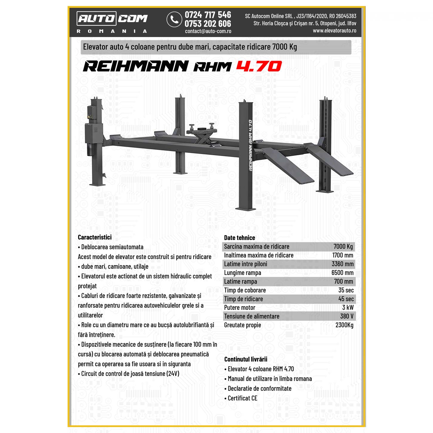 REIHMANN RHM 4.70L REIHMANN RHM 4.70L