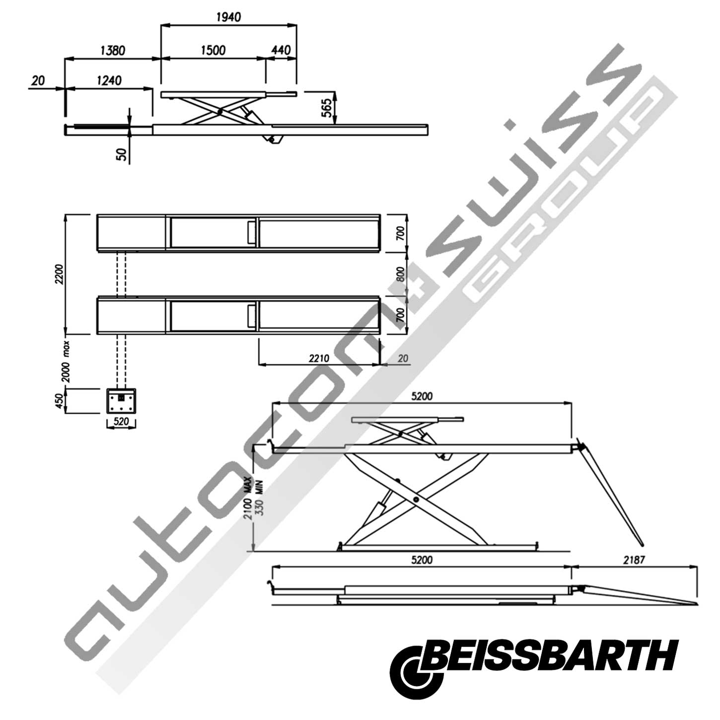 Beissbarth VLS 5450LA Beissbarth VLS 5450LA