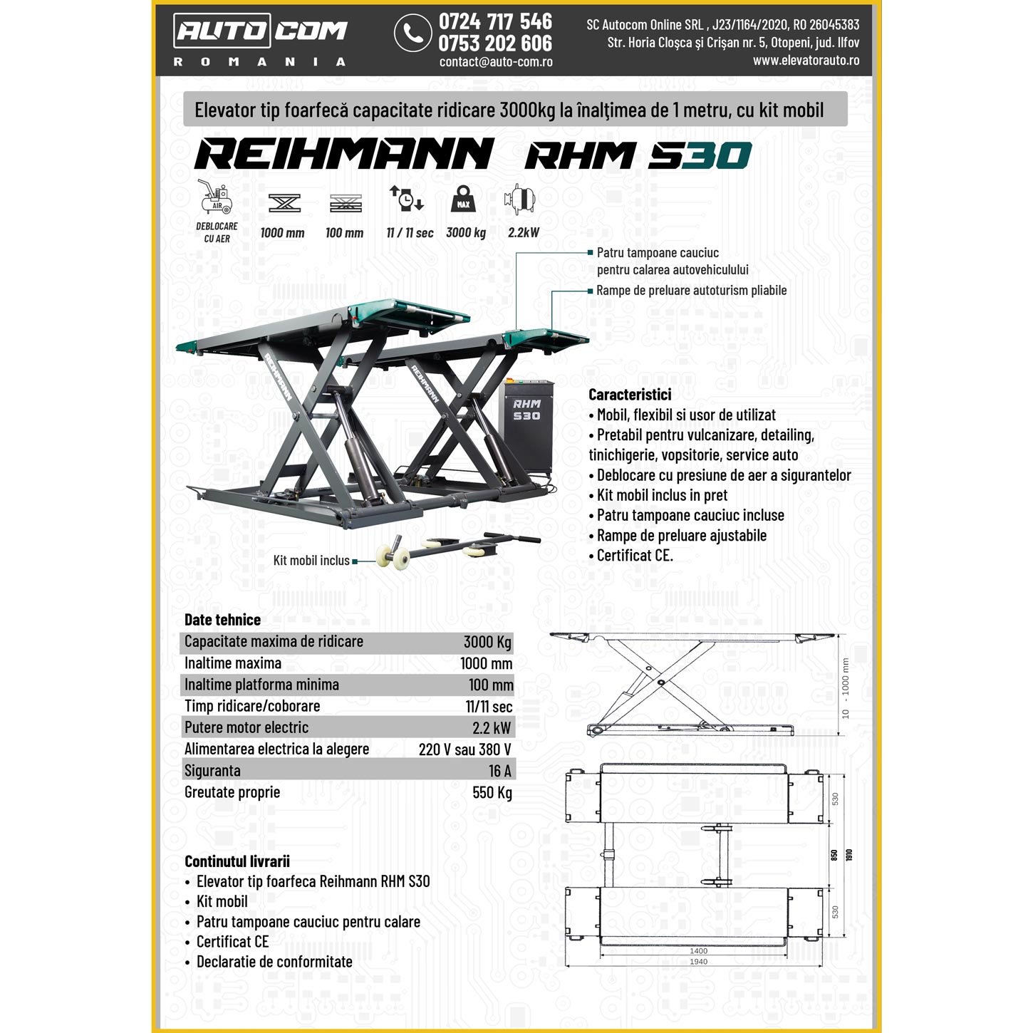 REIHMANN RHM S30 REIHMANN RHM S30