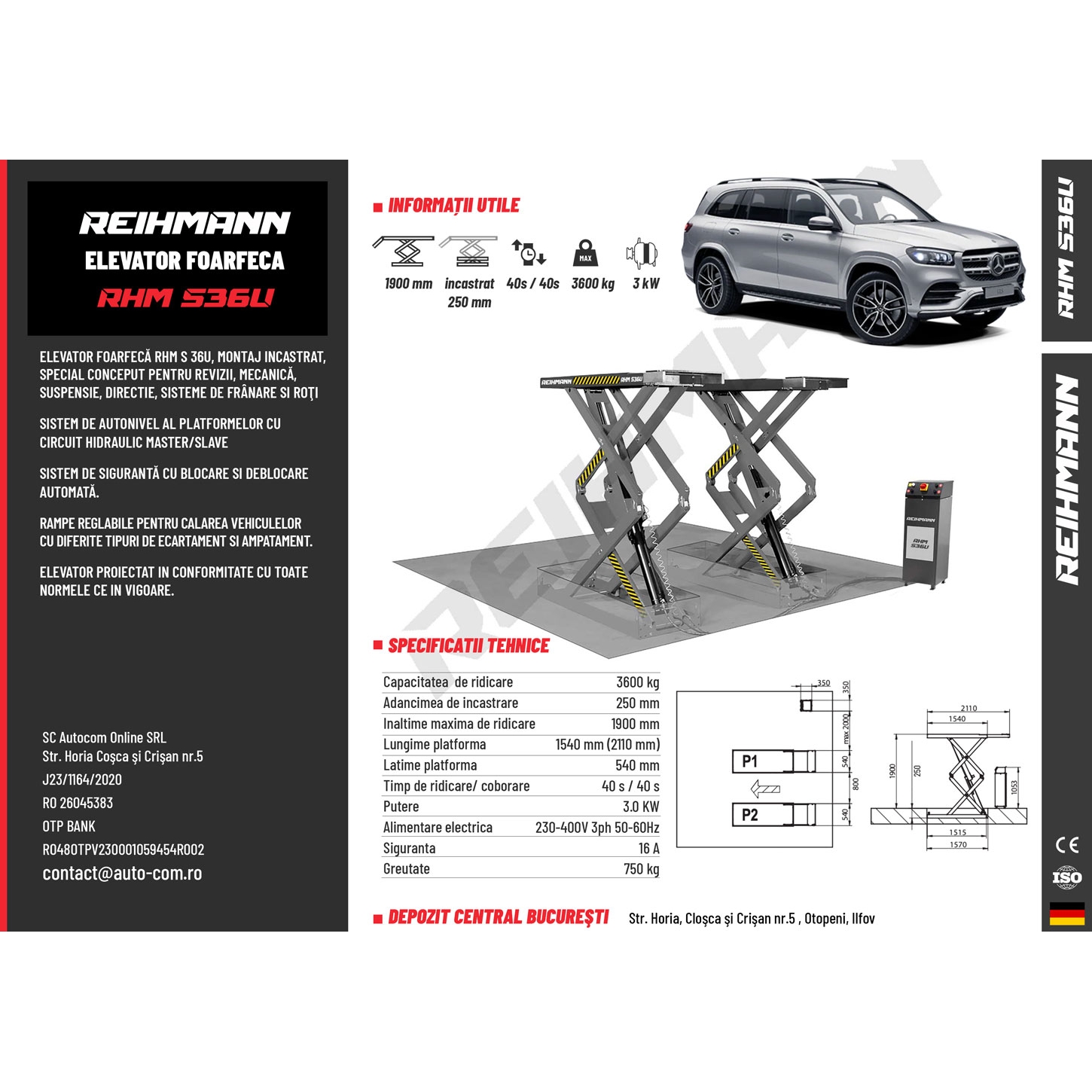 REIHMANN RHM S36U REIHMANN RHM S36U